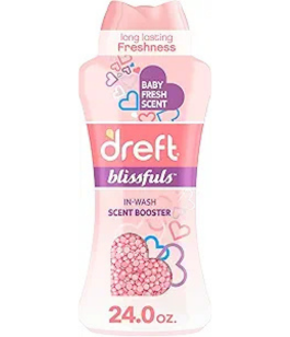 Roll over image to zoom in Dreft Blissfuls In-Wash Laundry Scent Booster Beads